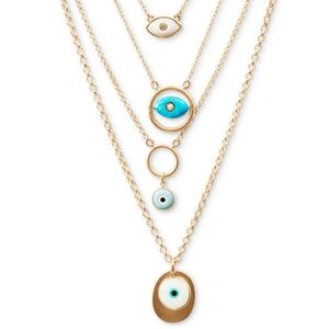 Lucky Brand Evil Eye Necklace